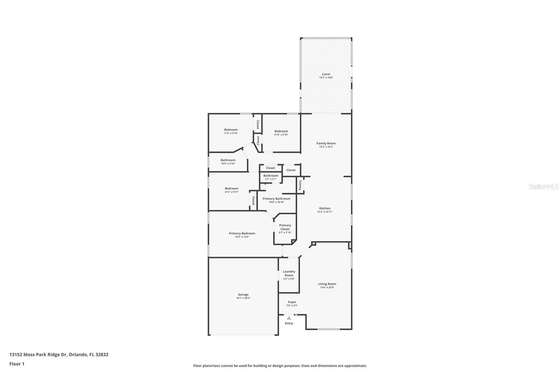 13152 Moss Park Ridge Drive Orlando FL 32832