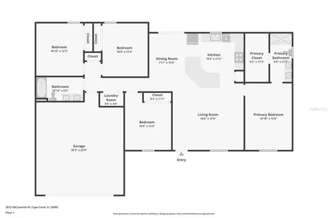 2012 NW Juanita Place Cape Coral FL 33993