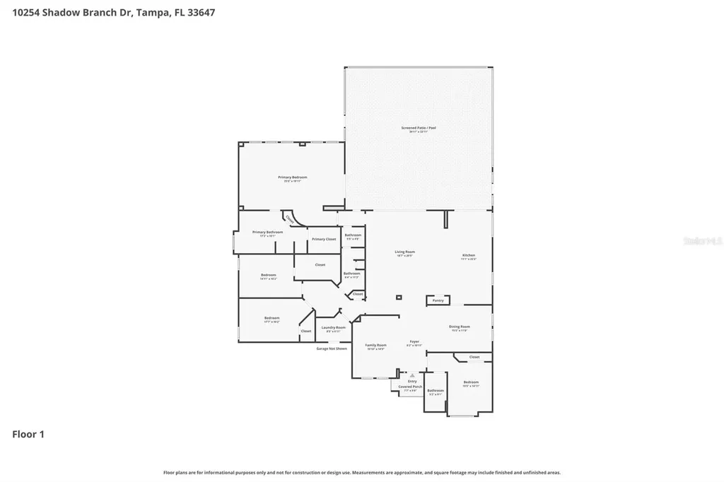 10254 Shadow Branch Drive Tampa FL 33647