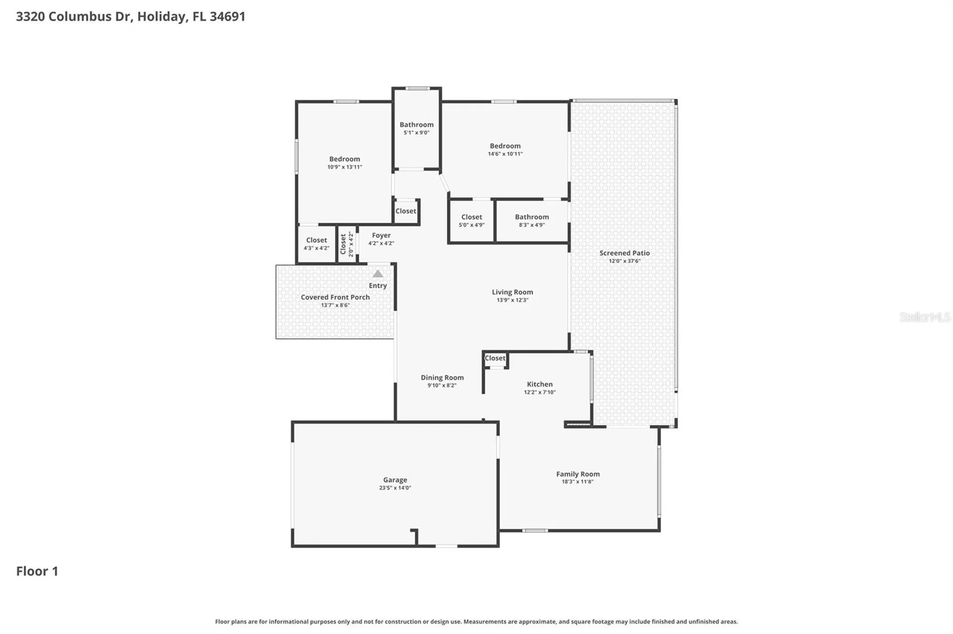 3320 Columbus Drive Holiday FL 34691
