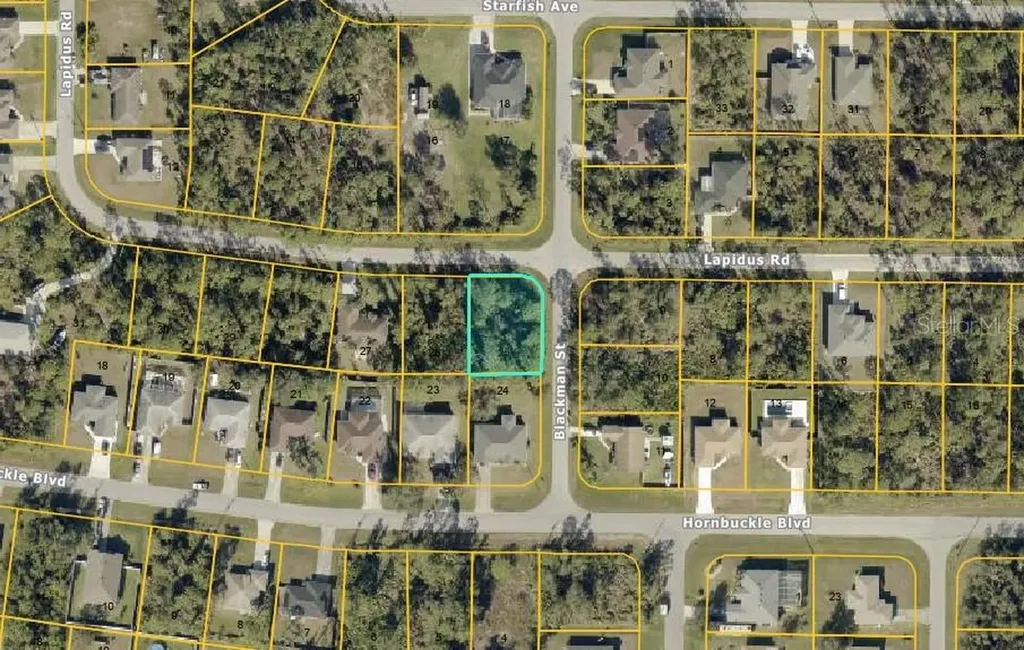 Lot #25 Blackman Street North Port FL 34291