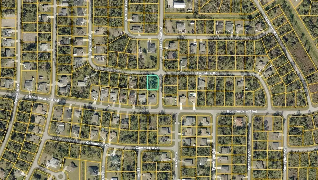 Lot #25 Blackman Street North Port FL 34291