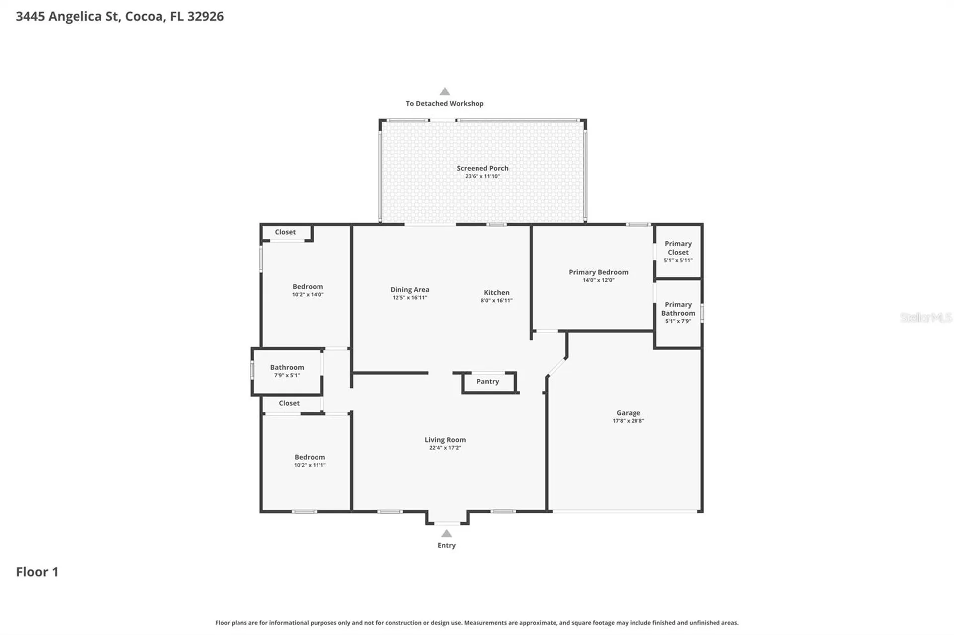 3445 Angelica Street Cocoa FL 32926