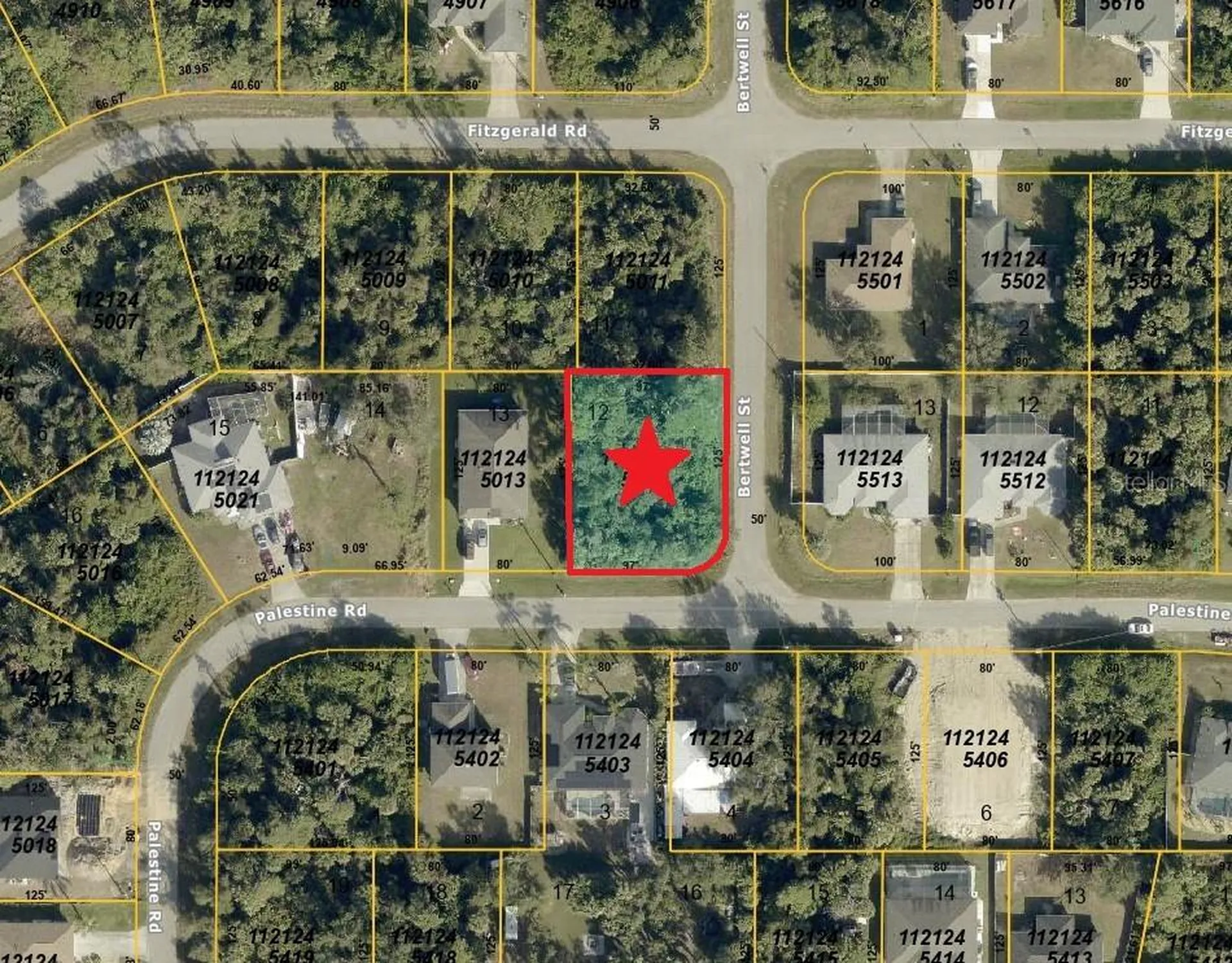 Lot 12 Bertwell Street North Port FL 34288