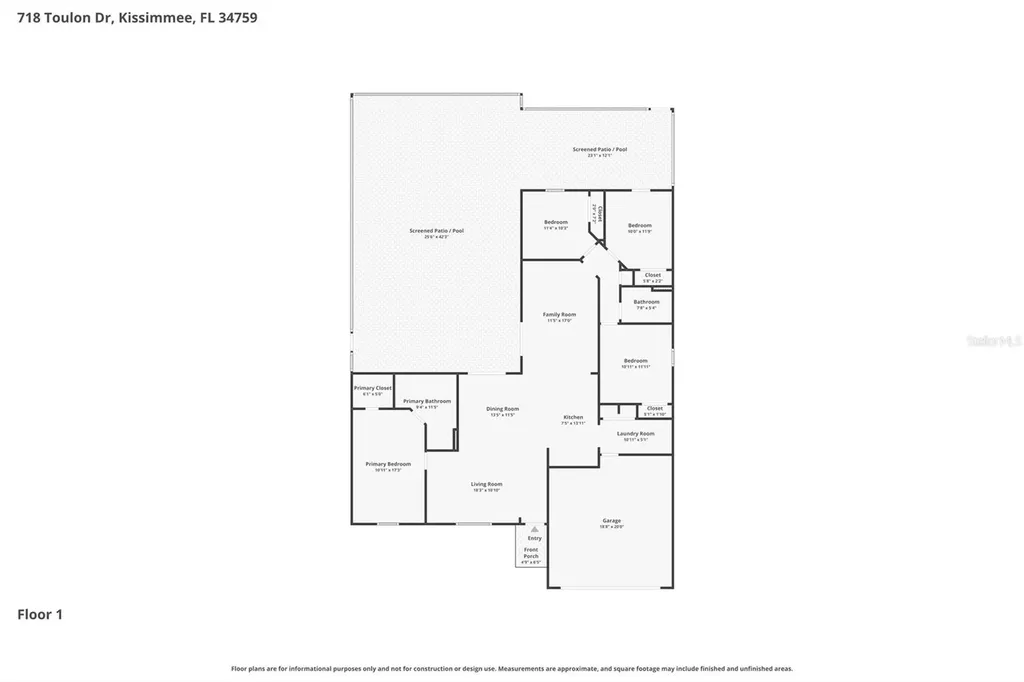 718 Toulon Drive Kissimmee FL 34759