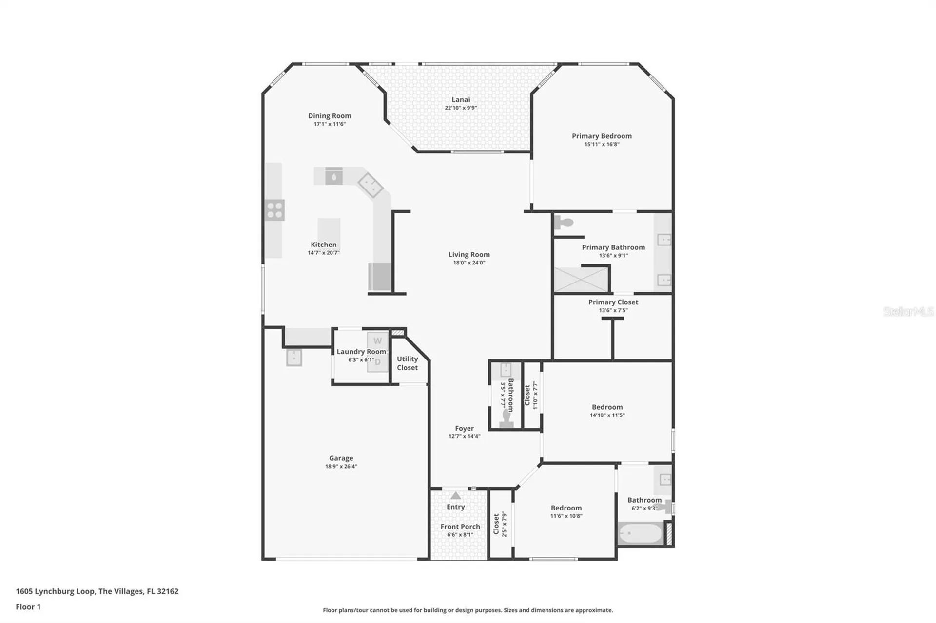 1605 Lynchburg Loop The Villages FL 32162