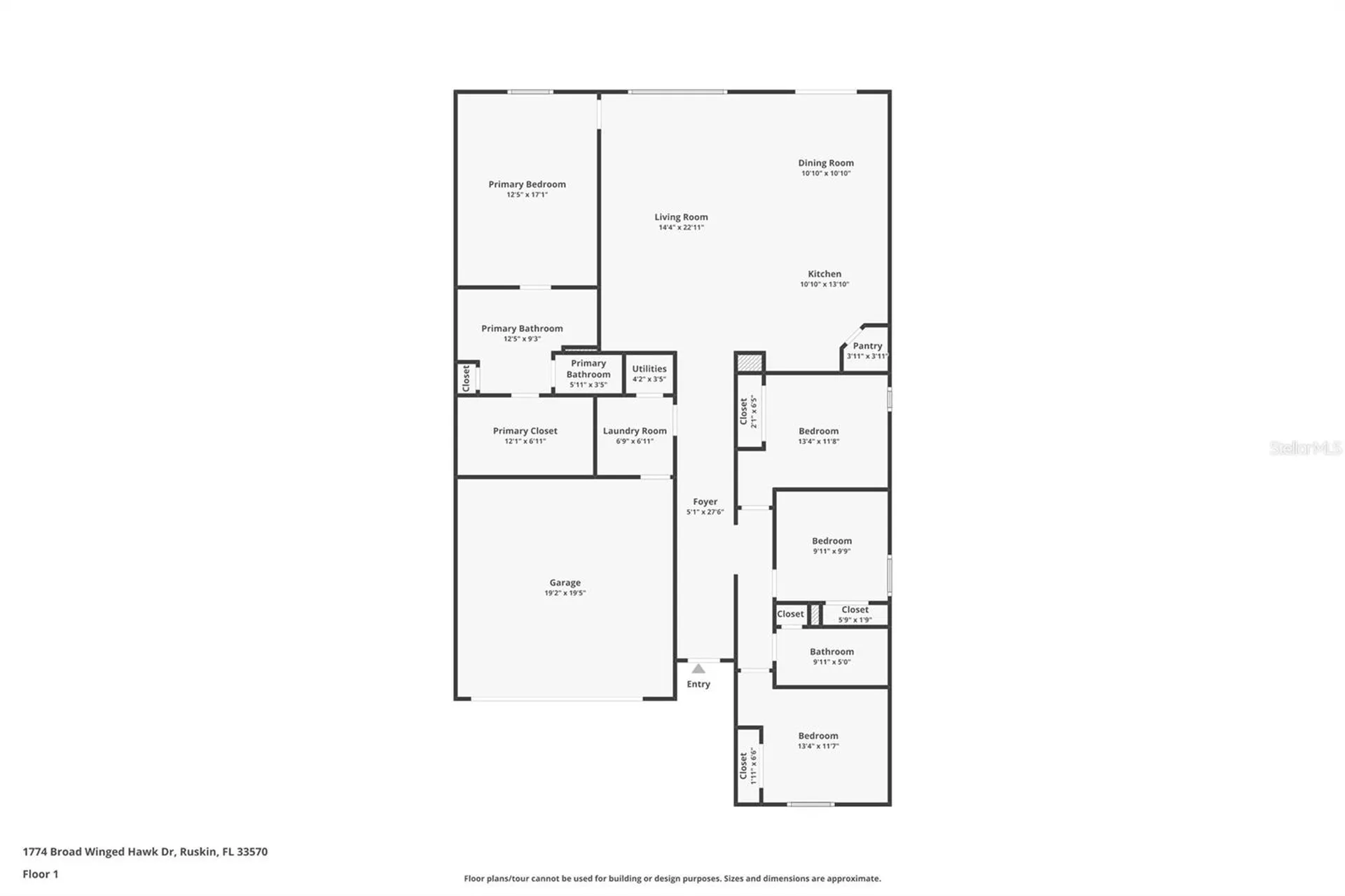 1774 Broad Winged Hawk Drive Ruskin FL 33570