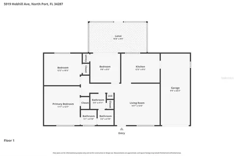 5919 Hobhill Avenue North Port FL 34287