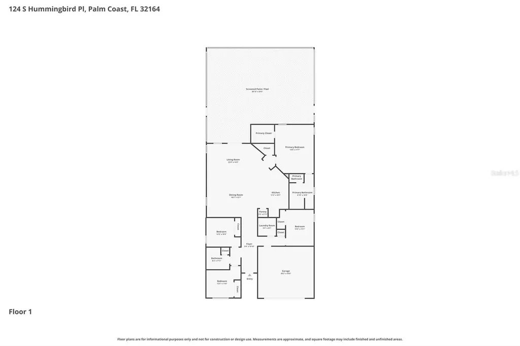 124 S Hummingbird Place Palm Coast FL 32164
