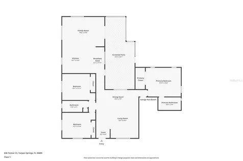 636 Tessier Court Tarpon Springs FL 34689