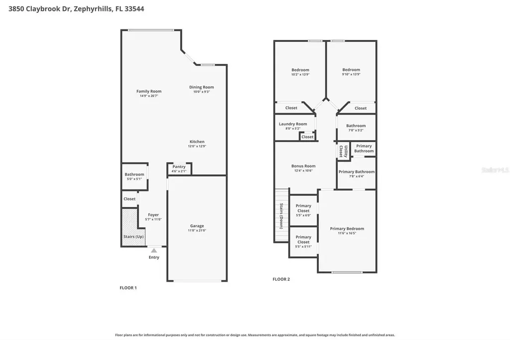 3850 Claybrook Drive Wesley Chapel FL 33544