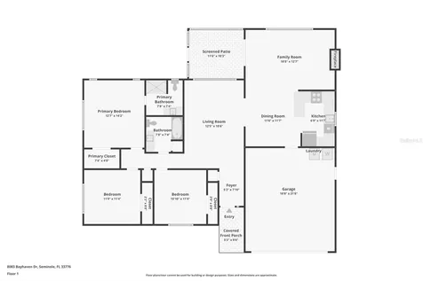 8083 Bayhaven Drive Seminole FL 33776