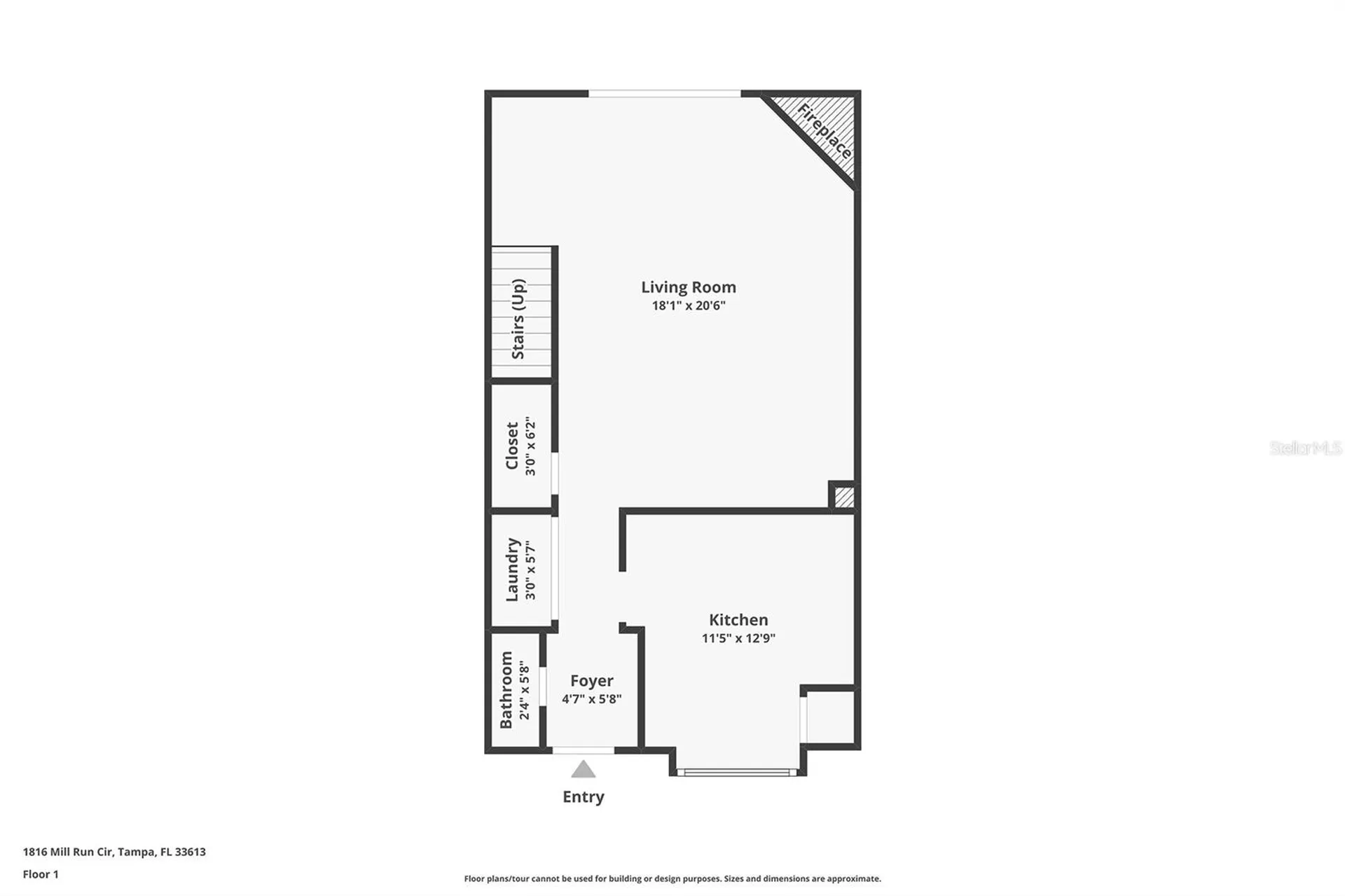 1816 Mill Run Circle Tampa FL 33613