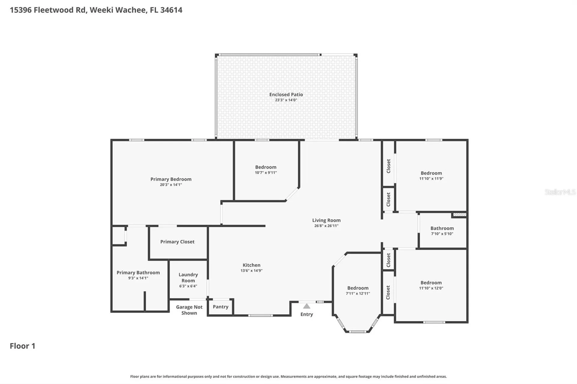 15396 Fleetwood Road Weeki Wachee FL 34614