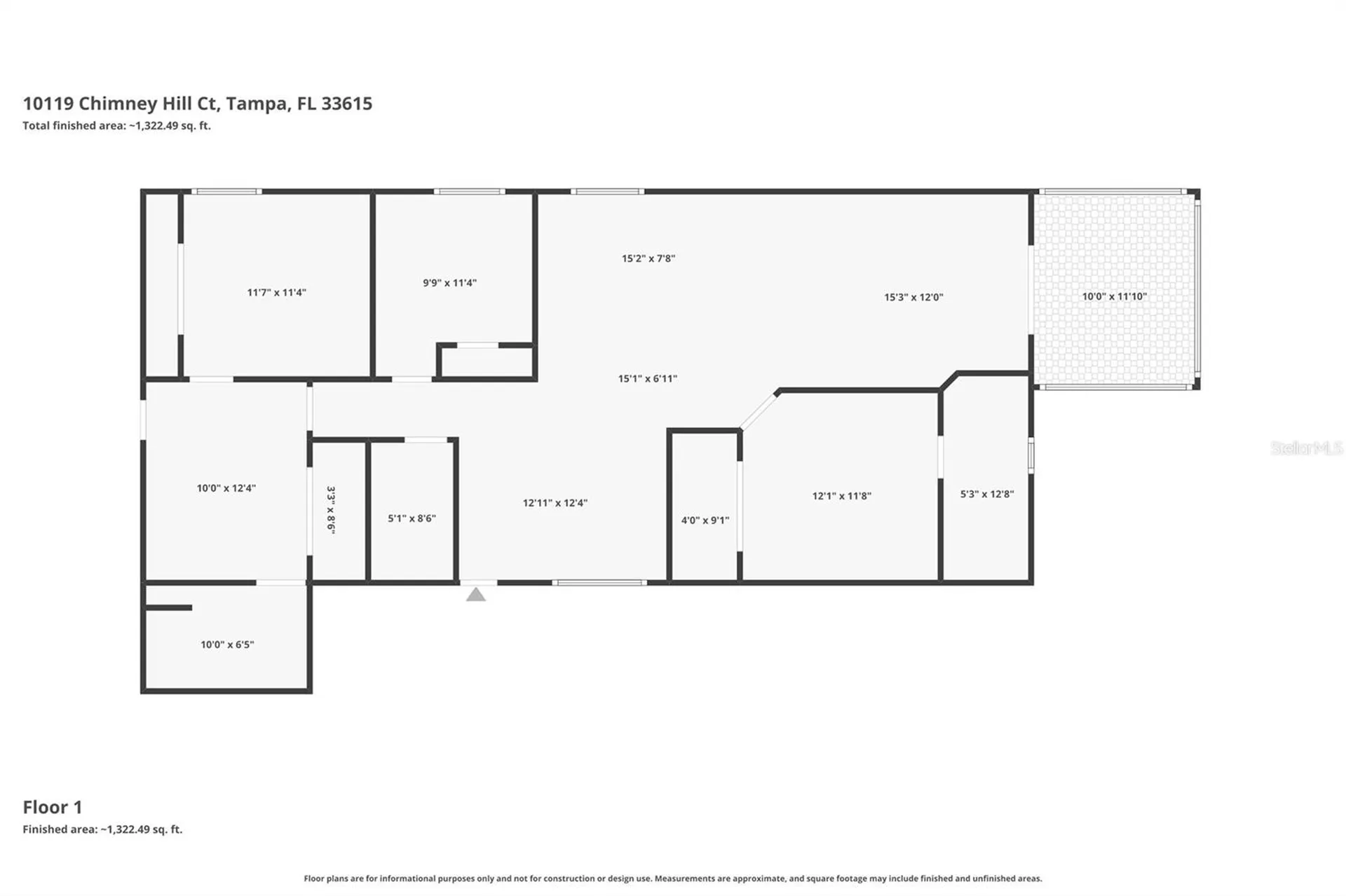 10119 Chimney Hill Court Tampa FL 33615