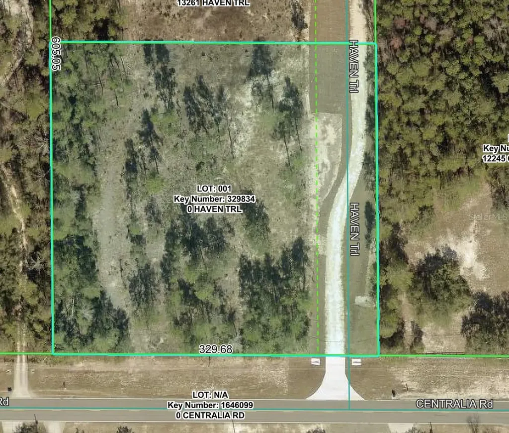 13183 Haven (lot 1) Trail Weeki Wachee FL 34614