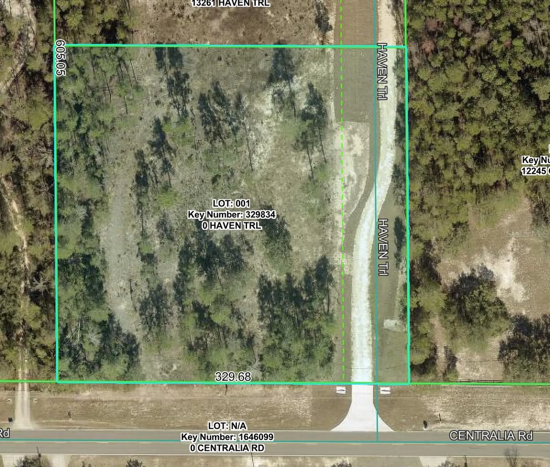 13183 Haven (lot 1) Trail Weeki Wachee FL 34614