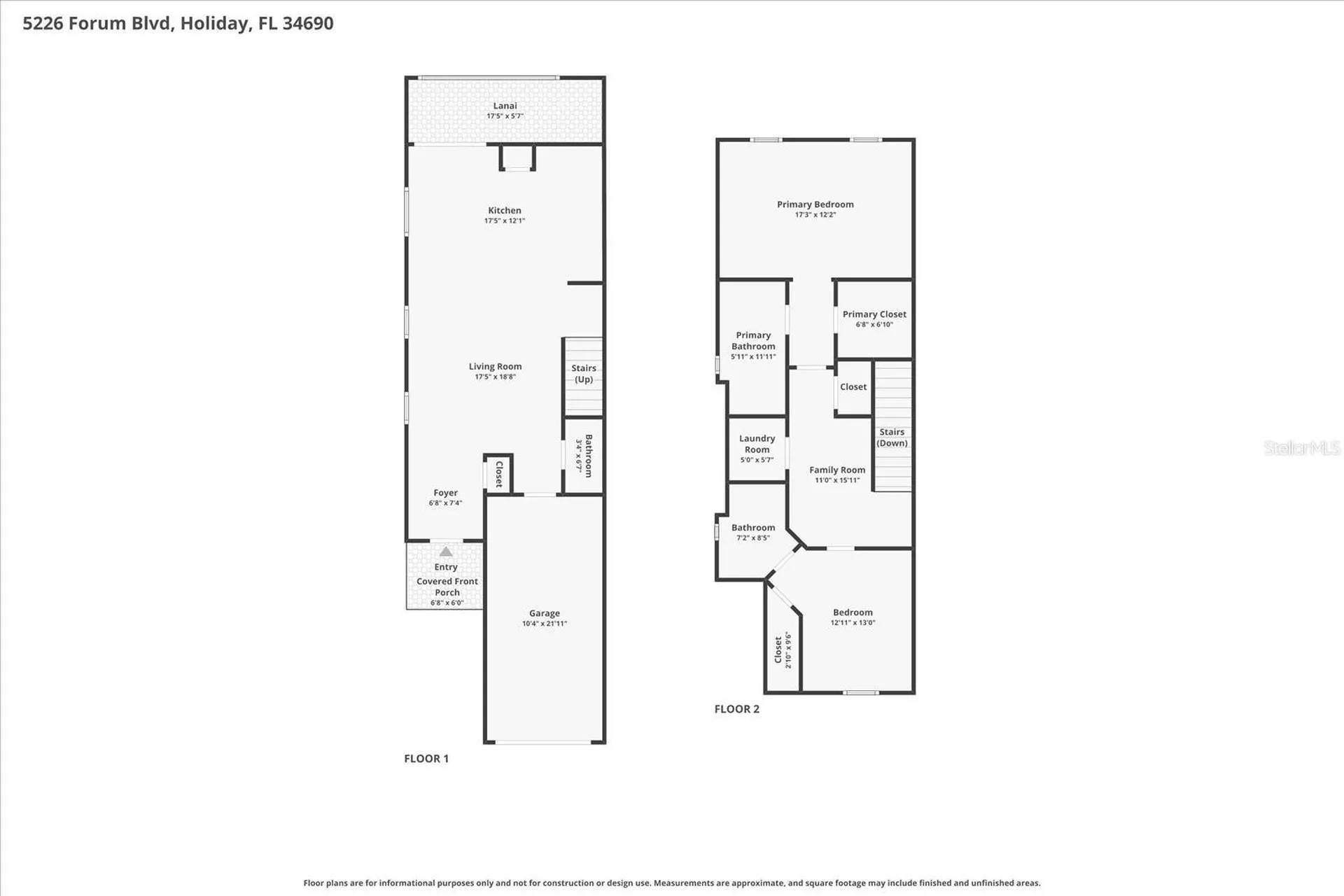 5226 Forum Boulevard Holiday FL 34690