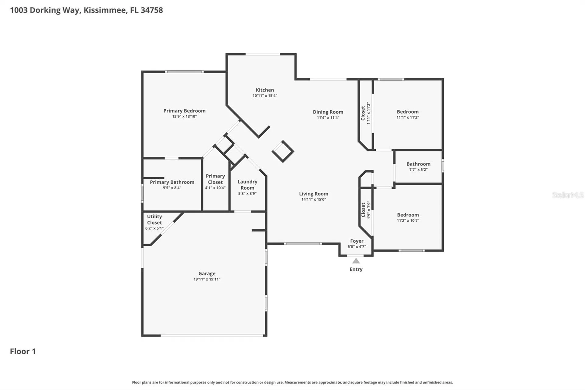 1003 Dorking Way Kissimmee FL 34758