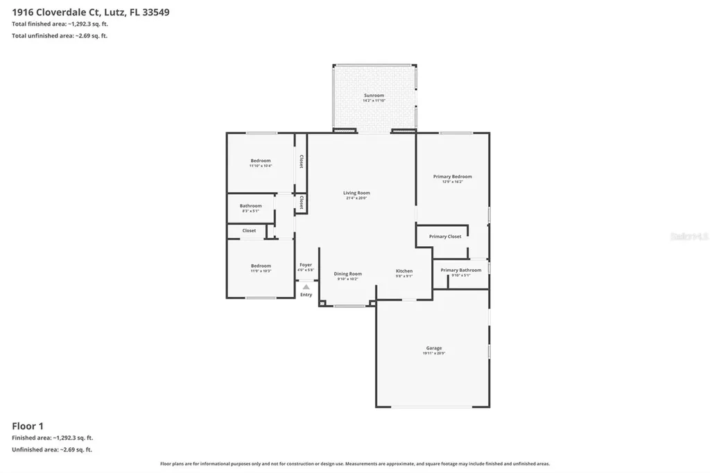 1916 Cloverdale Court Lutz FL 33549