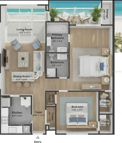 1270 Gulf Boulevard Clearwater Beach FL 33767