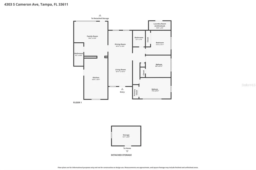 4303 S Cameron Avenue Tampa FL 33611