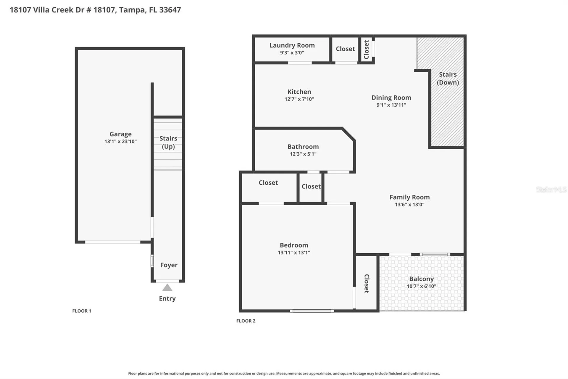 18107 Villa Creek Drive Tampa FL 33647