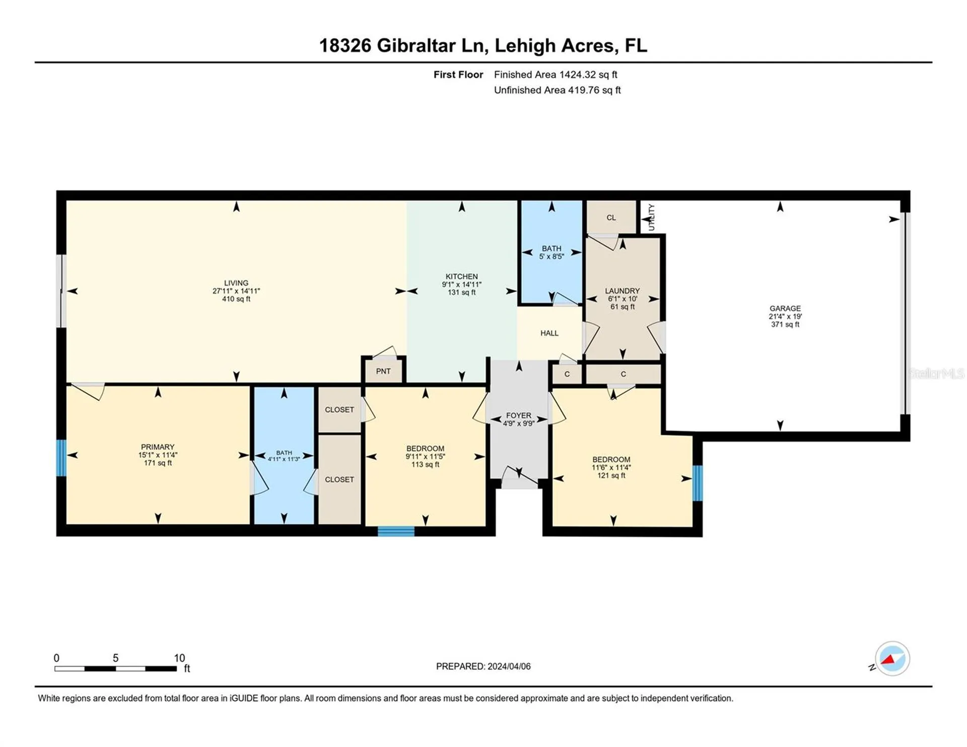 18326 Gibraltar Lane Lehigh Acres FL 33936