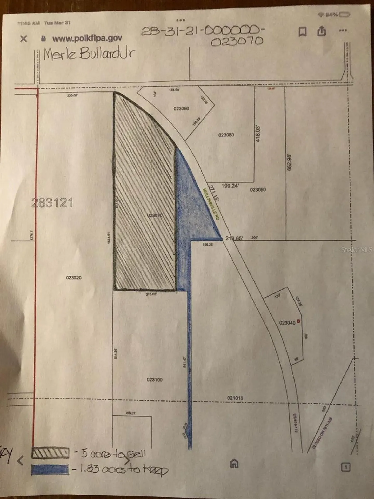 Mullinsville Road Frostproof FL 33843