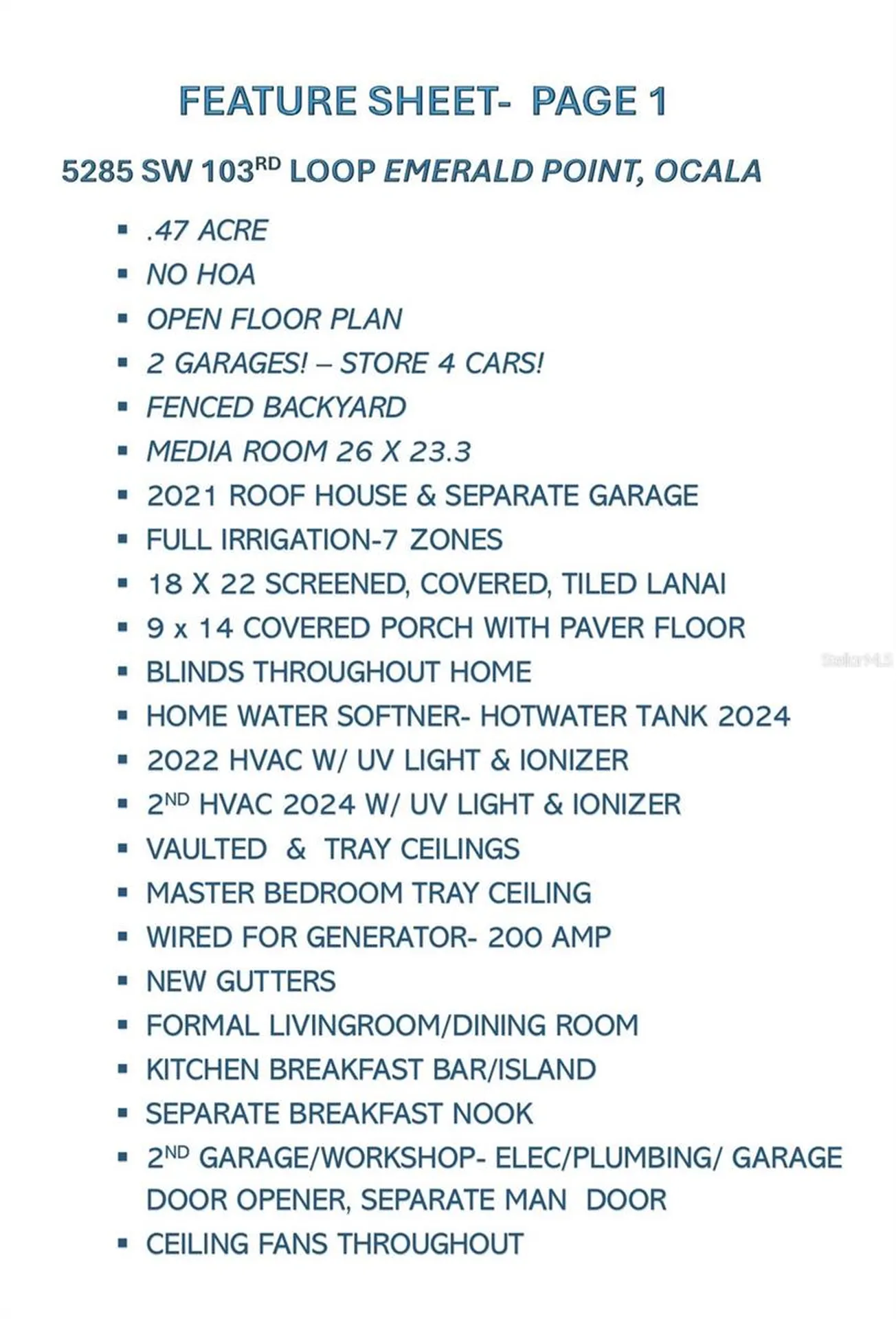 5285 SW 103rd Loop Ocala FL 34476