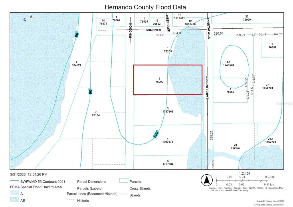 Lake Lindsey Tract 2 Road Brooksville FL 34601