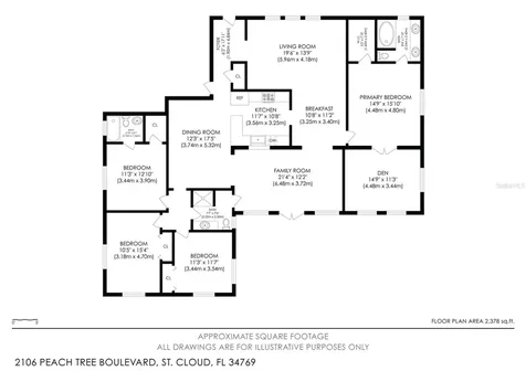 2106 Peach Tree Boulevard St Cloud FL 34769
