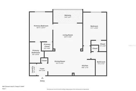 9301 Crescent Loop Circle Tampa FL 33619