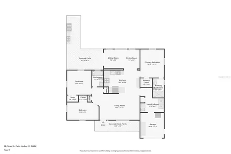 36 Citrus Drive Palm Harbor FL 34684