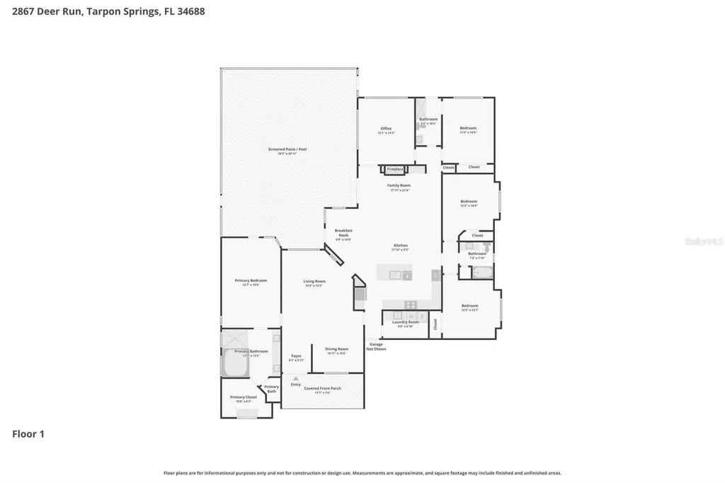 2867 Deer Run Tarpon Springs FL 34688