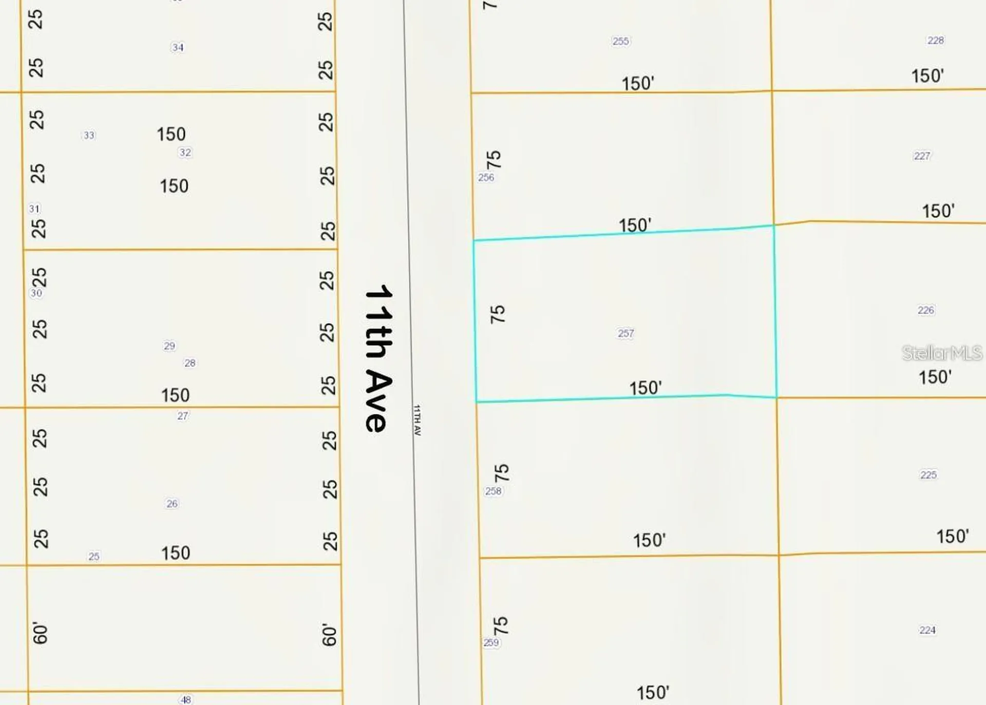 Lot 257 11th Avenue Deland FL 32724