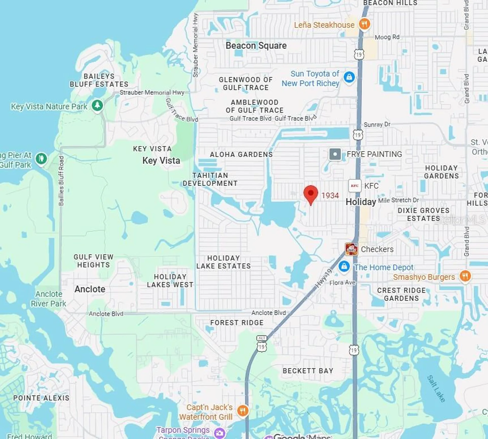 1934 Speck Drive Holiday FL 34691