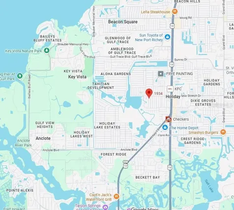 1934 Speck Drive Holiday FL 34691