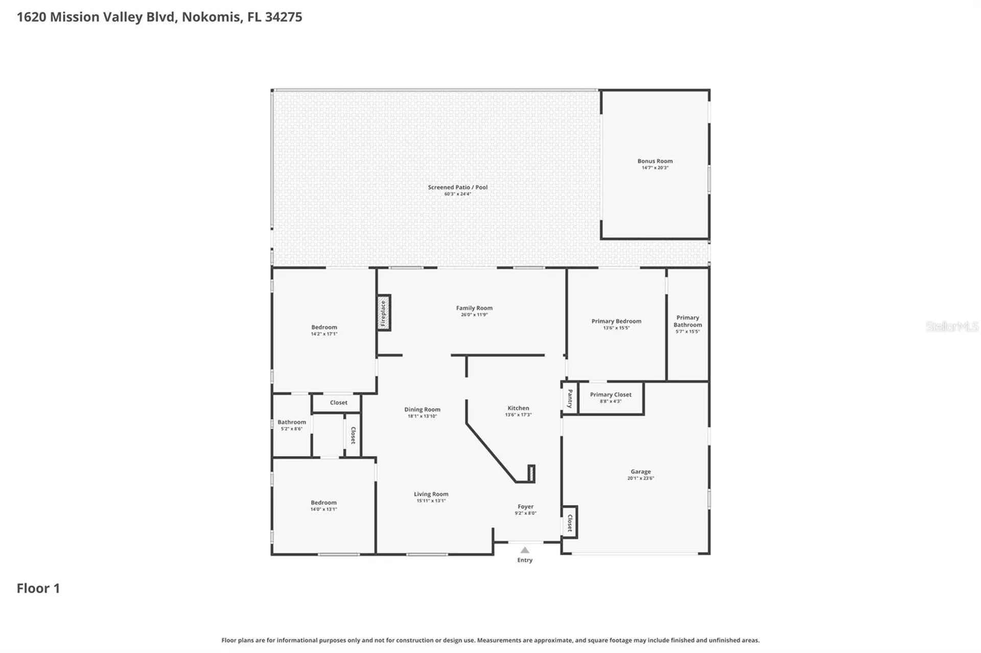 1620 Mission Valley Boulevard Nokomis FL 34275