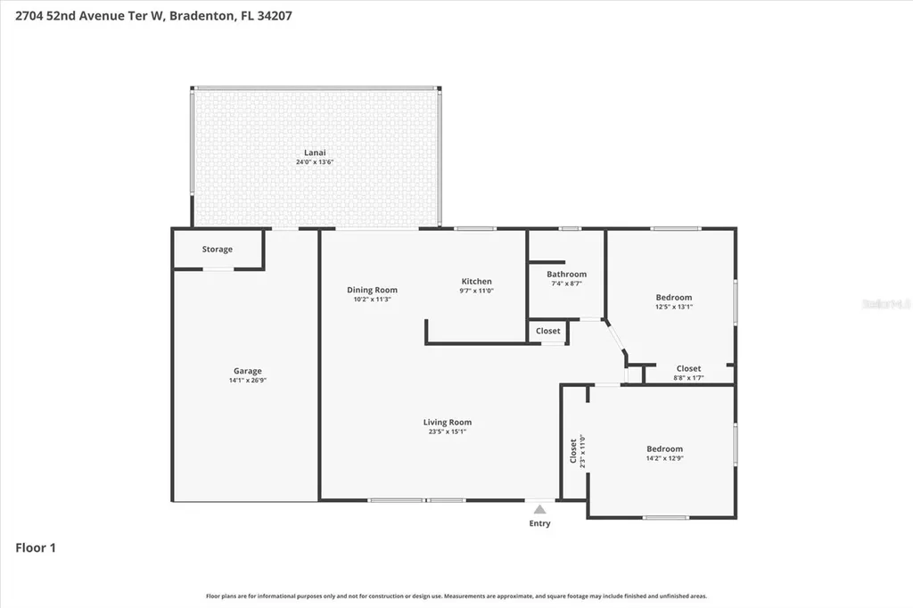 2704 52nd Avenue Terrace W Bradenton FL 34207