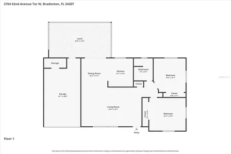 2704 52nd Avenue Terrace W Bradenton FL 34207
