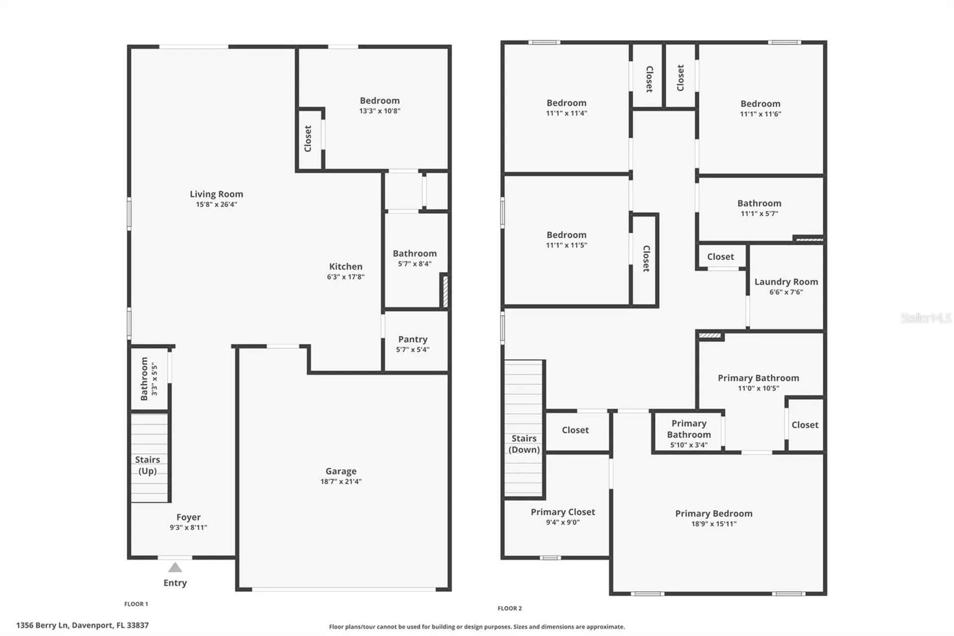 1356 Berry Lane Davenport FL 33837