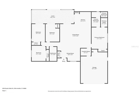 2816 Rustic Oaks Drive Palm Harbor FL 34684