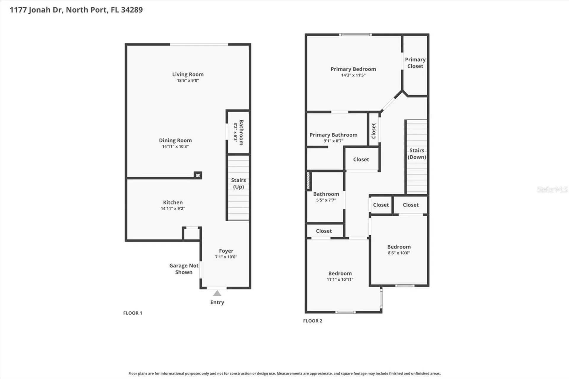 1177 Jonah Drive North Port FL 34289