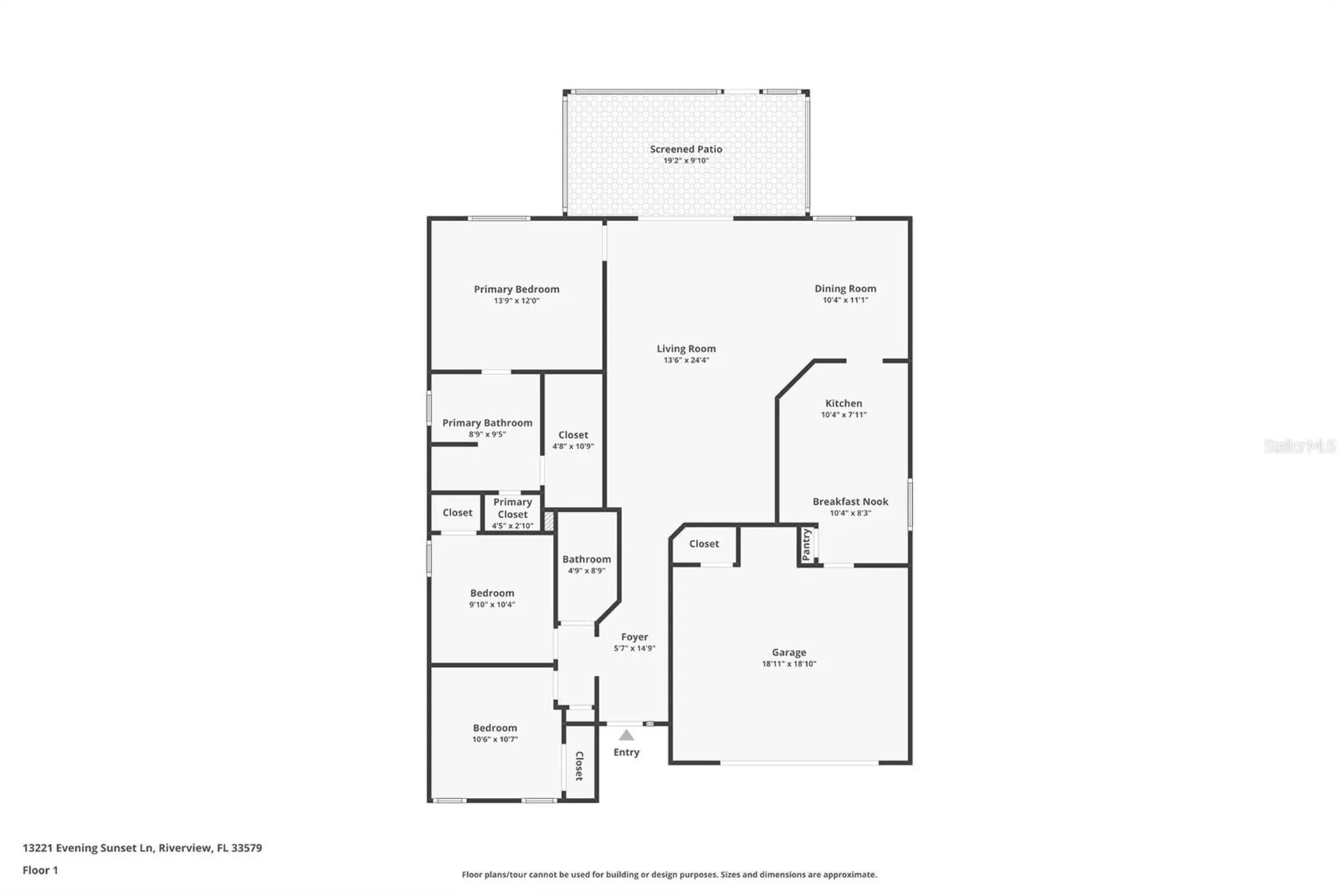 13221 Evening Sunset Lane Riverview FL 33579