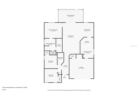 13221 Evening Sunset Lane Riverview FL 33579