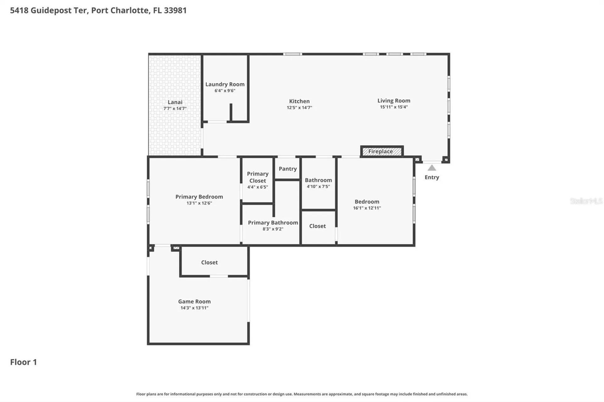 5418 Guidepost Terrace Port Charlotte FL 33981