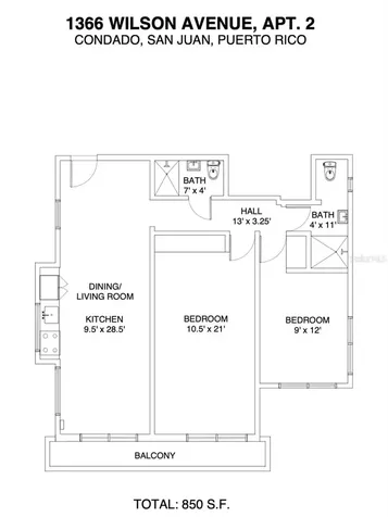1366 Wilson Avenue San Juan PR 00907