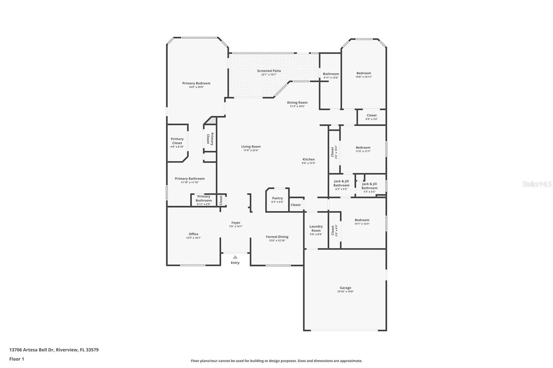 13706 Artesa Bell Drive Riverview FL 33579
