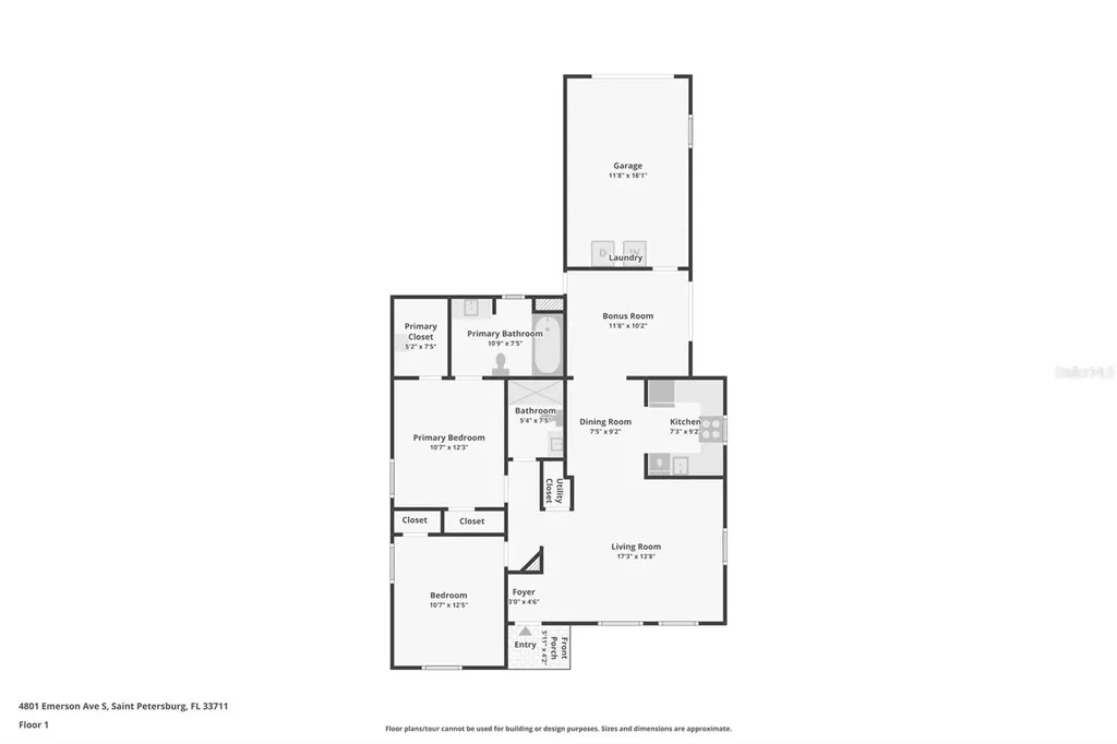 4801 Emerson Avenue S St Petersburg FL 33711